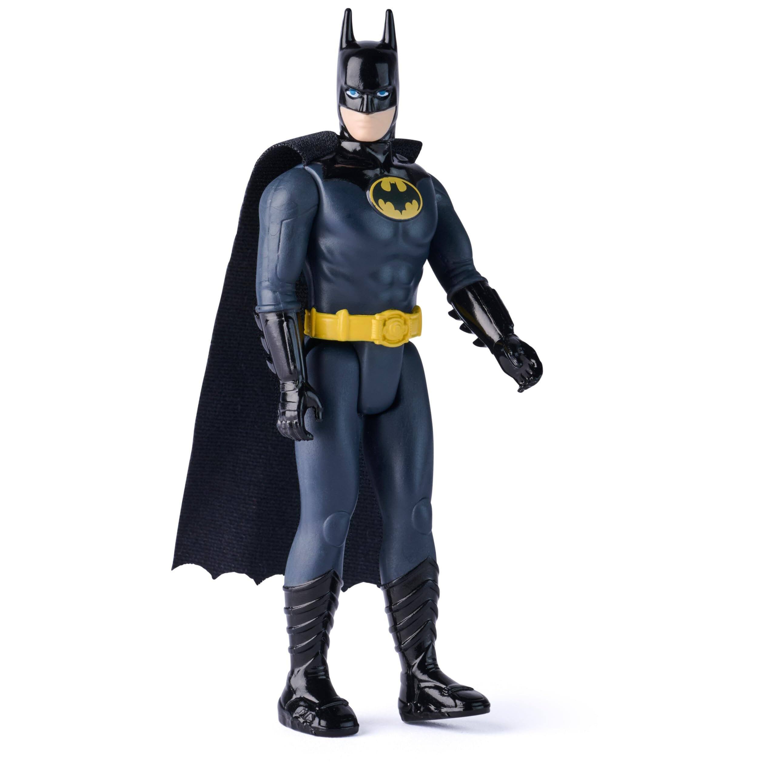 Alt View 1. Spin Master - Spin Master Batman '89 Batmobile and 4-Inch Poseable Figure Set - Retro Collector Ages 4+ - Black.