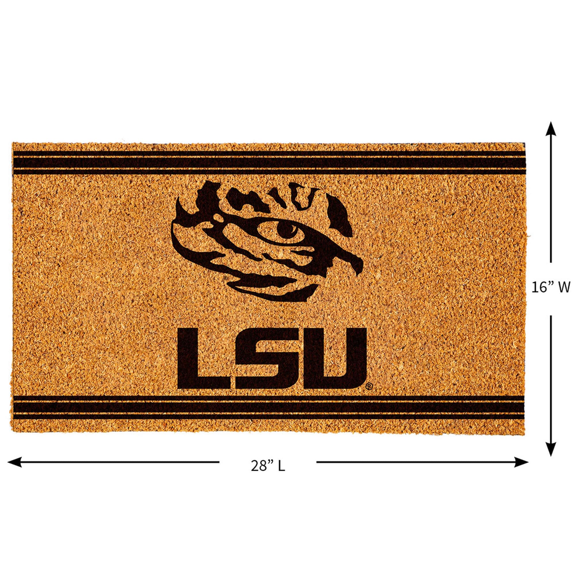 LSU 16" W 28" L