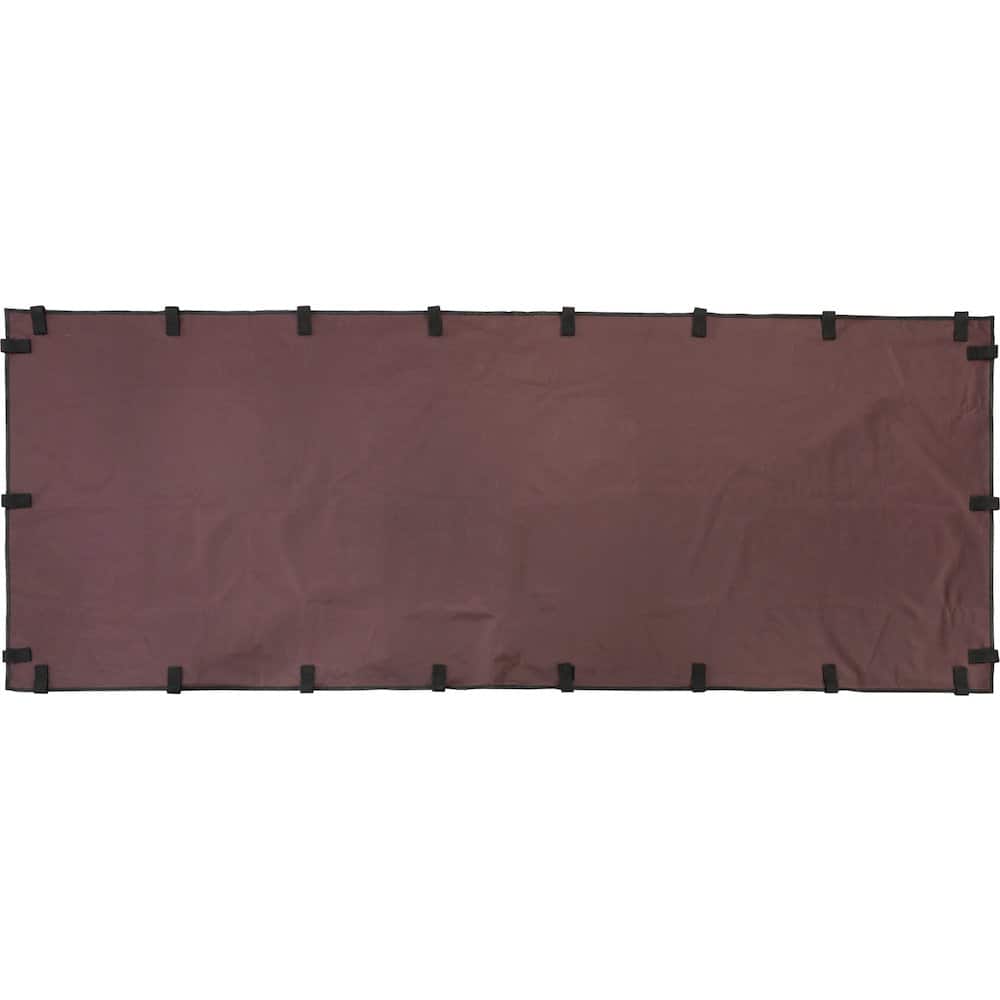 TRIXIE - Dog Kennel Sunshade, All Weather Side Panel, Fits Kennel - Burgundy