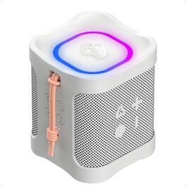 Cozy Serene - Led Light Skullcandy Terrain Mini 2 Wireless Ipx7 Water Resistant 14h Multi-link Led Light Show Lightweight & Portable - Bone