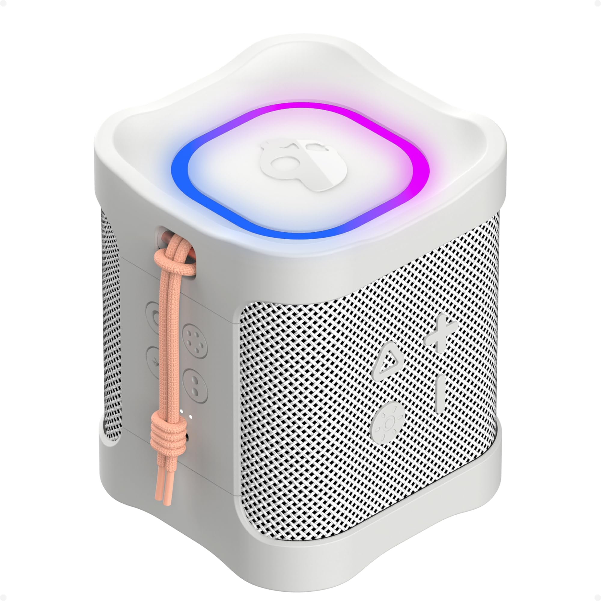 Front. Cozy Serene - Led Light Skullcandy Terrain Mini 2 Wireless Ipx7 Water Resistant 14h Multi-link Led Light Show Lightweight & Portable - Bone.
