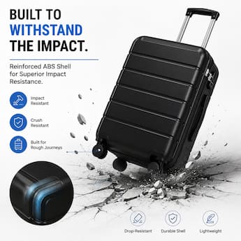 LUGGEX Luggage set Expandable with Spinner Wheels and TSA Lock LUGGEX Luggage set Expandable with Spinner Wheels and TSA Lock