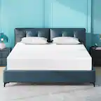 Front. Vipbear - Vipbear 8 " Twin Size Extra Firm Memory Foam Mattresses with Tencel Cover, Premier Cooling Green Tea/Gel Bed Mattresses - White.