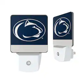 Keyscaper - Penn State Nittany Lions Stripe Design Nightlight 2-Pack - Multicolor