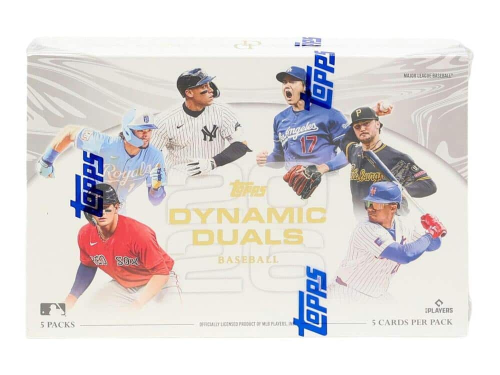 2026 Topps Dynamic Duals Baseball Hobby Box