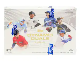 2026 Topps Dynamic Duals Baseball Hobby Box