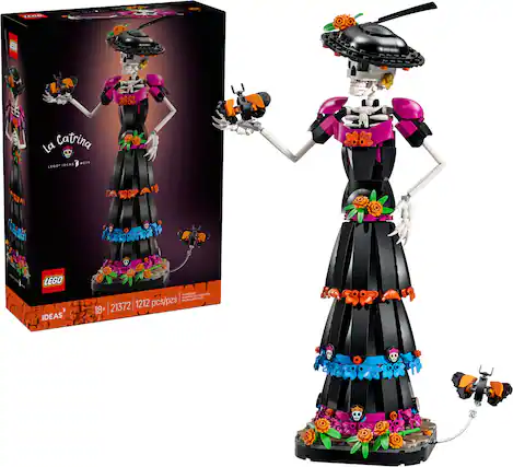 55 La Catrina 06 #019 LEGO IDEAS .04 ad LEGO . IDEAS Sulary - - - - - - - - - - | 21372 1212 pcs/pzs 18+