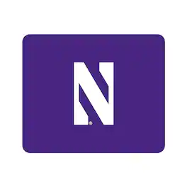 OTM Essentials - Northwestern Wildcats Primary Logo Mouse Pad - Purple
