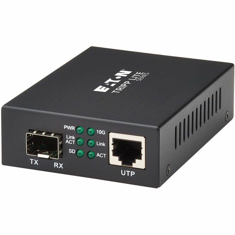 TX PWR Link ACT SD RX E.T-N d LITE SERIES TRIPP 10G Link ACT UTP X