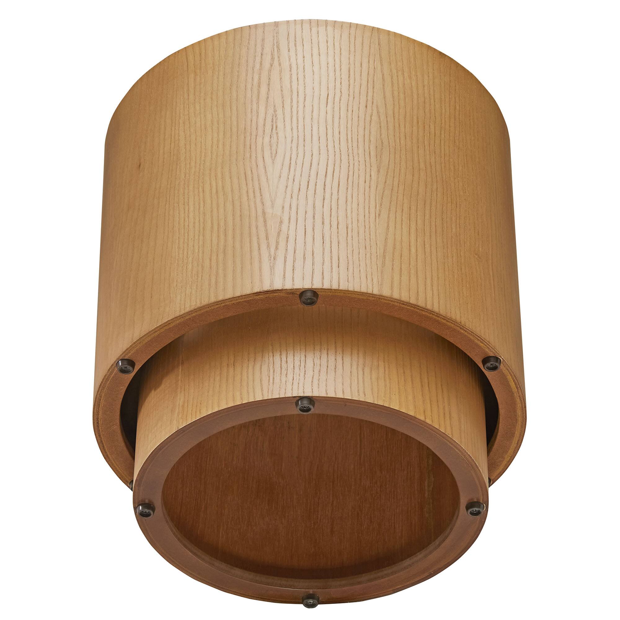 Alt View 6. Modway - Amani Round Nesting Coffee Tables Set of 2 by Modway - Natural.