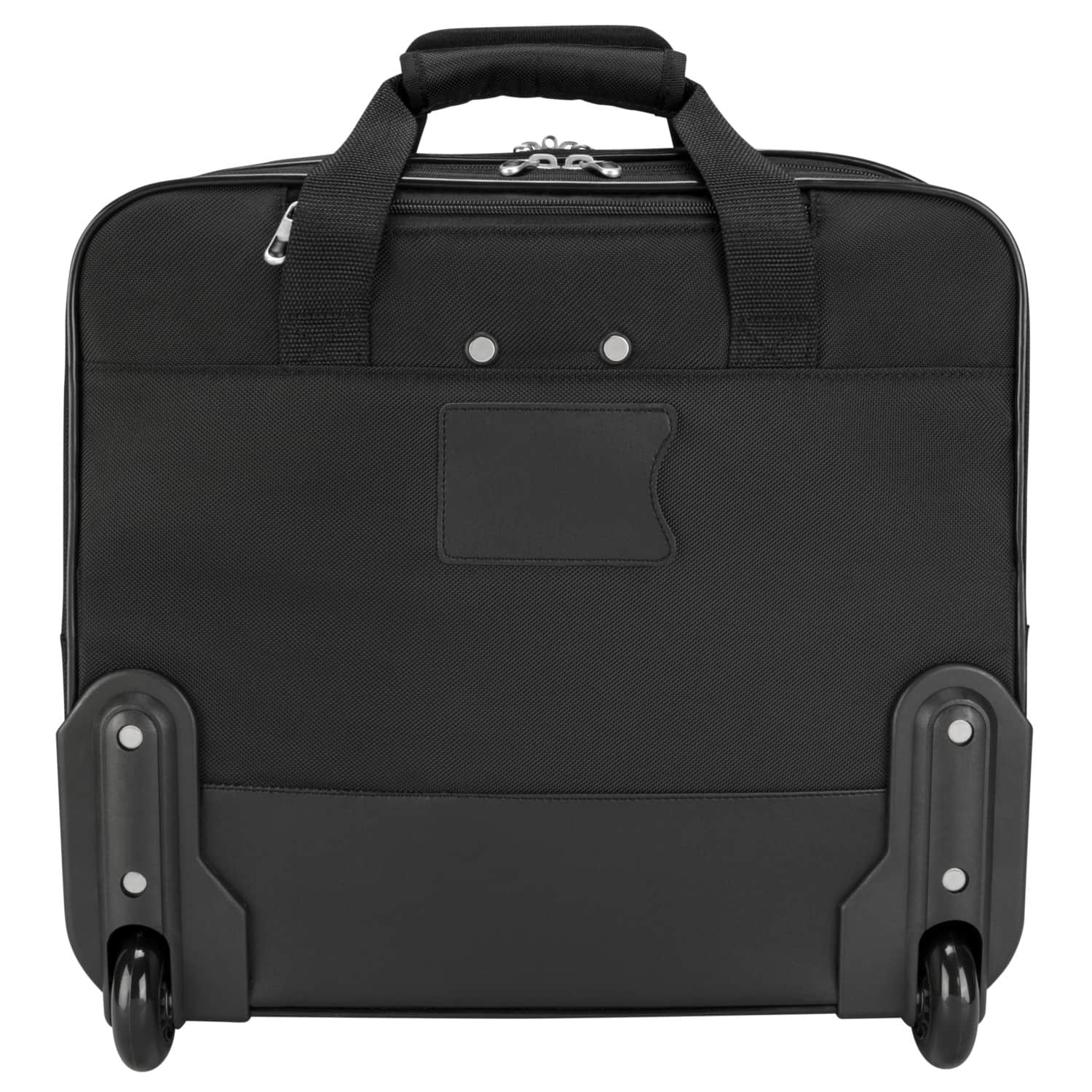 Back. Targus - Metro Rolling Laptop Case for 15.4" Laptop - Black.