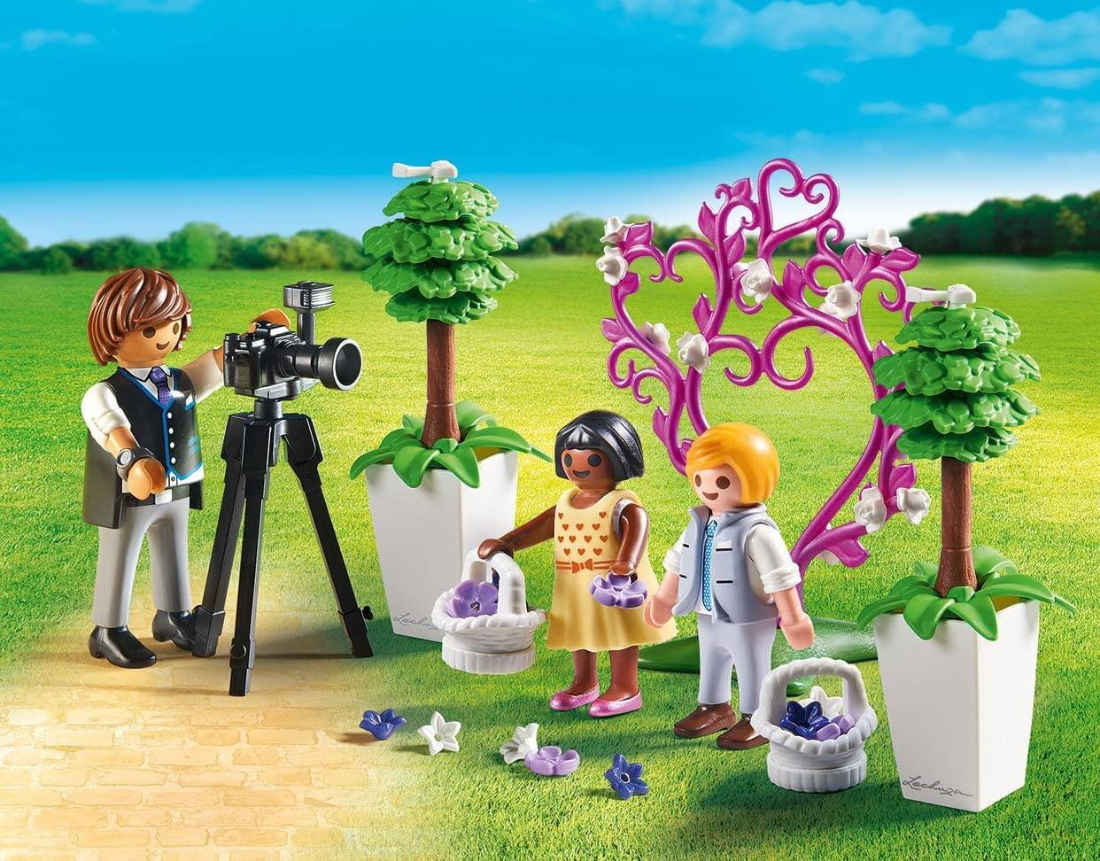 Alt View 10. Playmobil - Playmobil City Life 9230 Children and Photographer Playset - Blue.