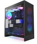 NZXT - H7 Flow 2024 Mid-Tower ATX PC Case - Black