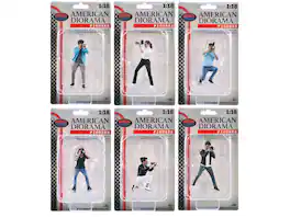 "Photographers" 6 piece Figure Set for 1/18 Scale Models by American Diorama