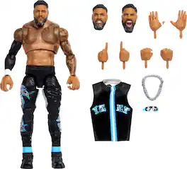 Mattel - Collectible - WWE Ultimate Edition 6" Jey Uso Action Figure - COLLECTIBLES - Multicolor