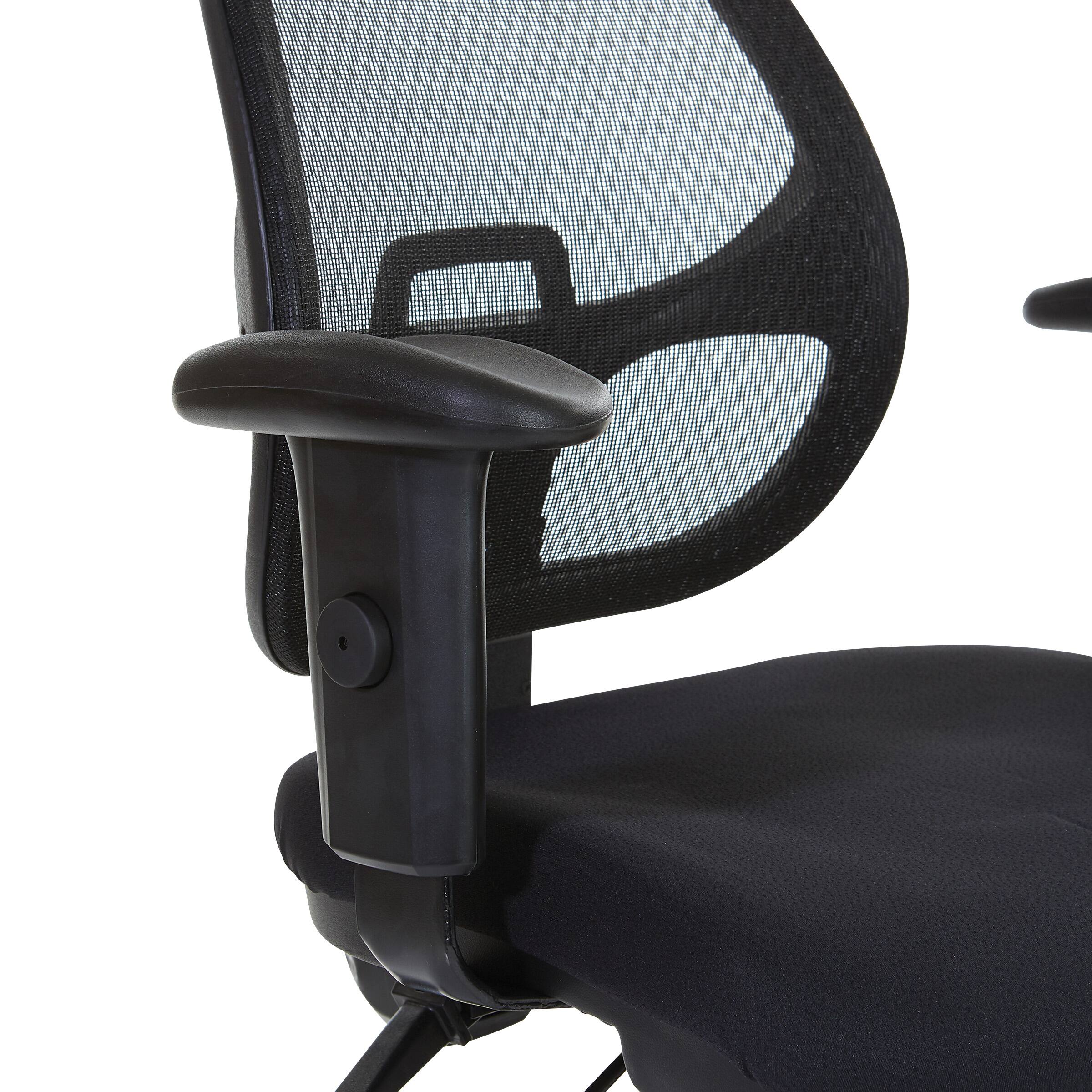 Alt View 1. Office Star Products - Ergonomic Task Chair with ProGrid® Back - Coal.
