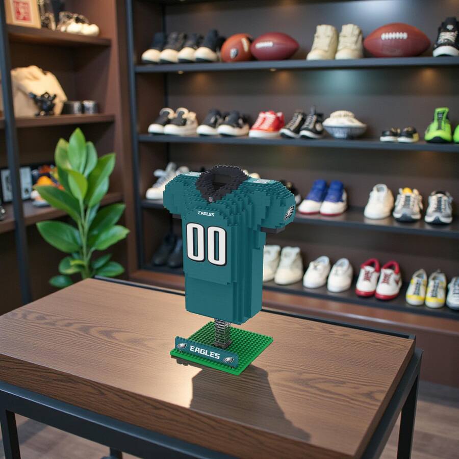 Forever Collectibles Philadelphia Eagles NFL BRXLZ Jersey 1039 Piece ...