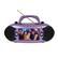 Front. Emerson - Emerson 7” Bluetooth® TV & DVD Boombox with HD-INPUT & Stereo Speakers - Lilac.