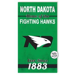Jardine - North Dakota 11'' x 20'' Home Of The Sign - Green