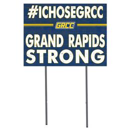 Jardine - Grand Rapids Raiders 18'' x 24'' I Chose Lawn Sign - Navy