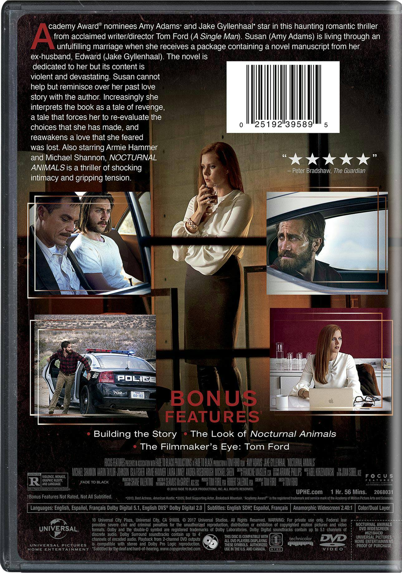 Angle. Nocturnal Animals [DVD].