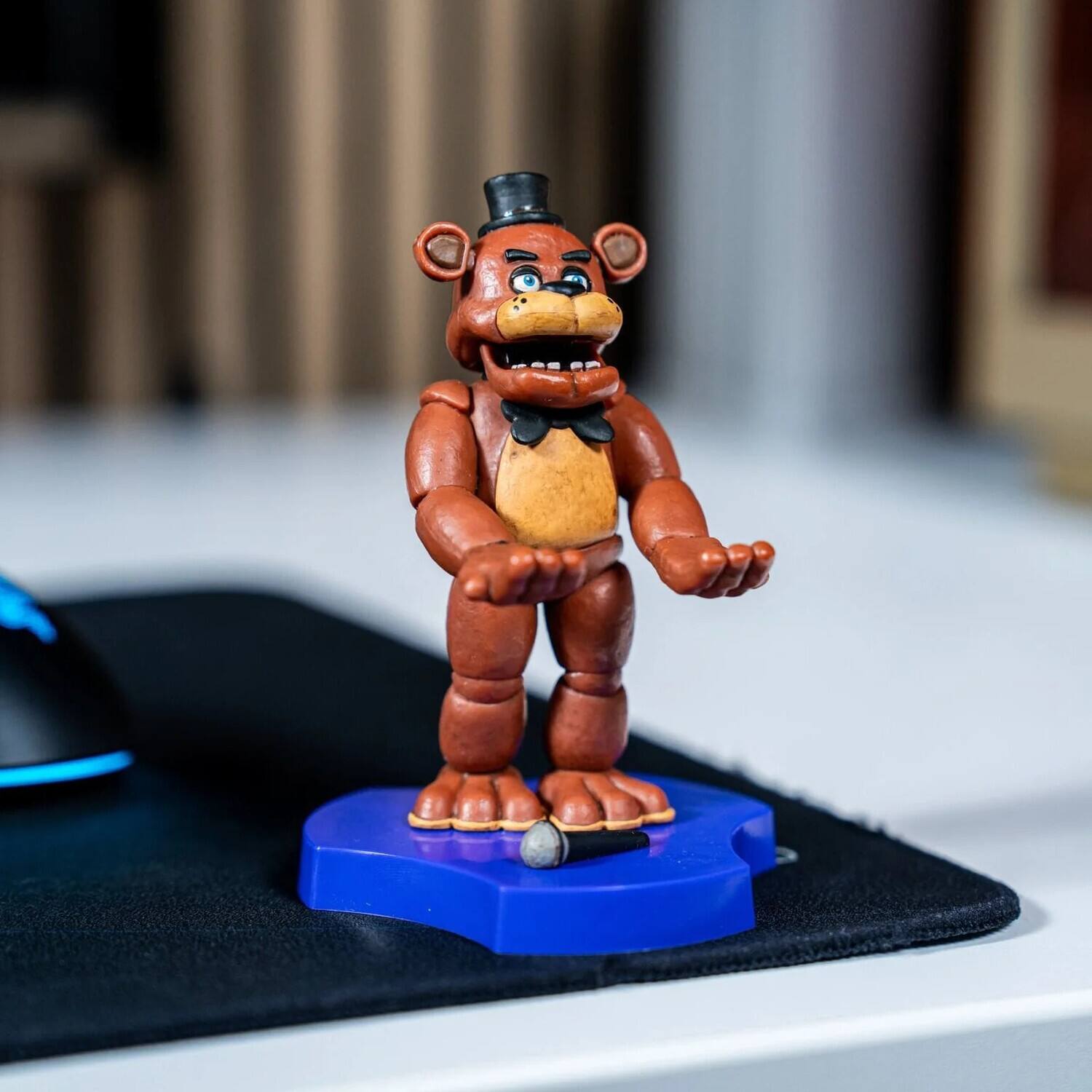 Alt View 4. PopMarket - Five Nights at Freddy's - Mini Cable Guy - Freddy Phone Stand   - COLLECTIBLES - Multicolor.