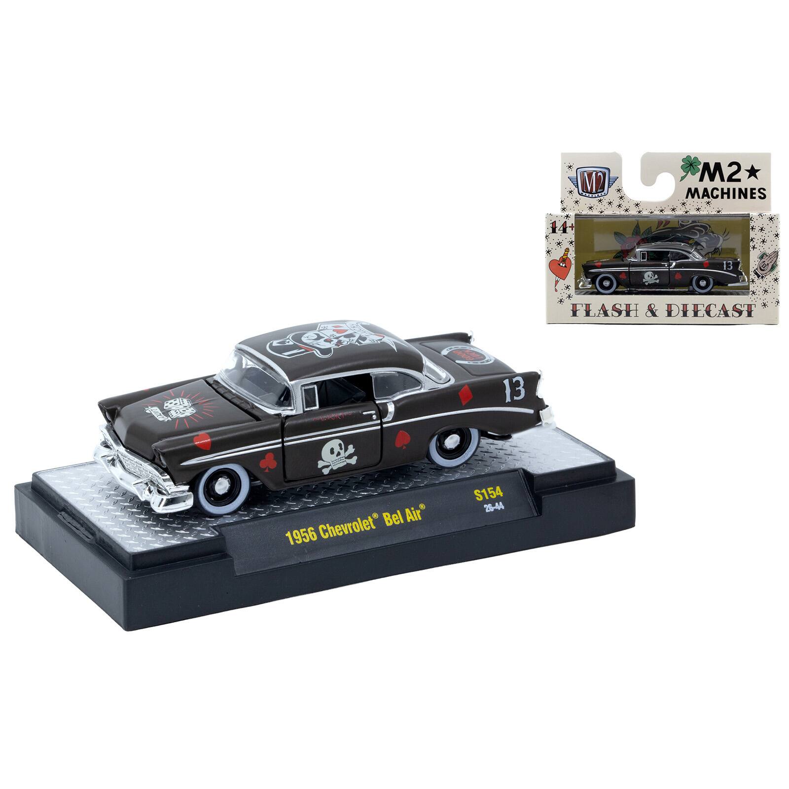 M2 MACHINES  
14+  
FLASH & DIECAST  
13 Bel Air 1956 Chevrolet S154 26-44