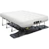 Front. Ivation - EZ-Bed Air Mattress, Full Size Air Mattress with Built In Pump & Deflate Defender - White.