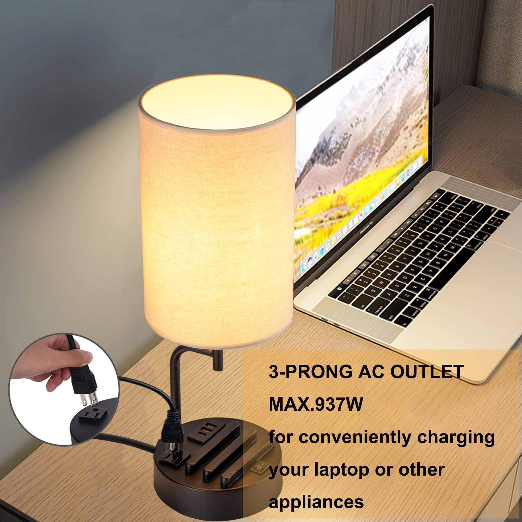 3-PRONG AC OUTLET  
MAX.937W  
for conveniently charging your laptop or other appliances