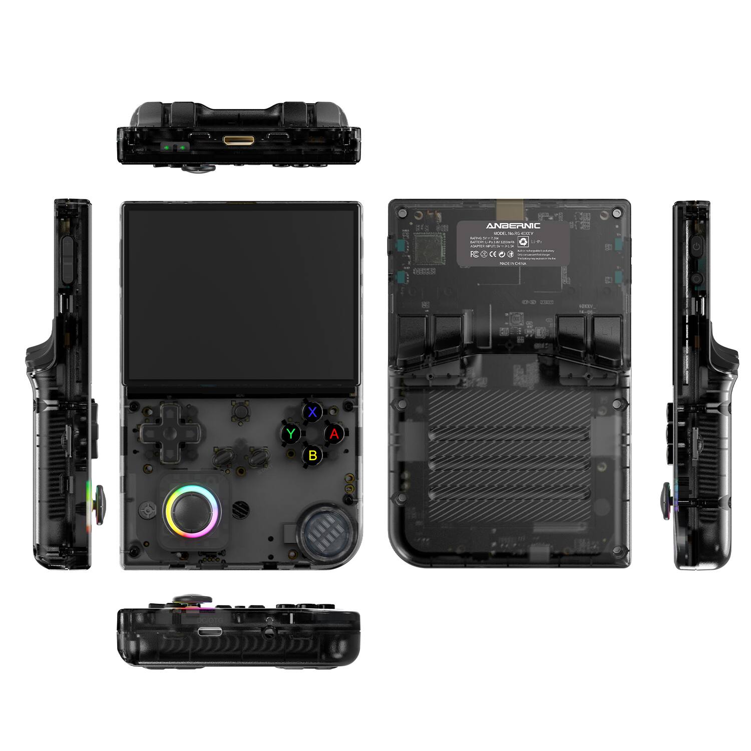 The text on the image is "ANBERNIC".