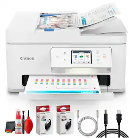 Canon - PIXMA TR7820 Wireless All-in-One Inkjet Printer Bundle