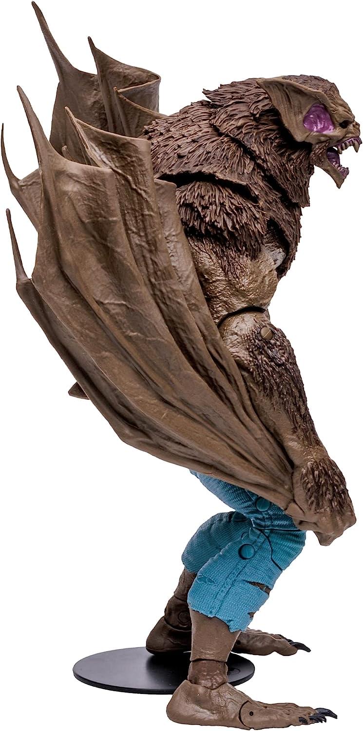 Alt View 1. McFarlane Toys - DC Megafig 9 Inch Action Figure | Man-Bat - Brown.