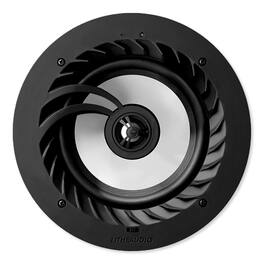 Lithe Audio - 6.5 In. 2-way Passive IP44 Ceiling Speaker (Single) - Black