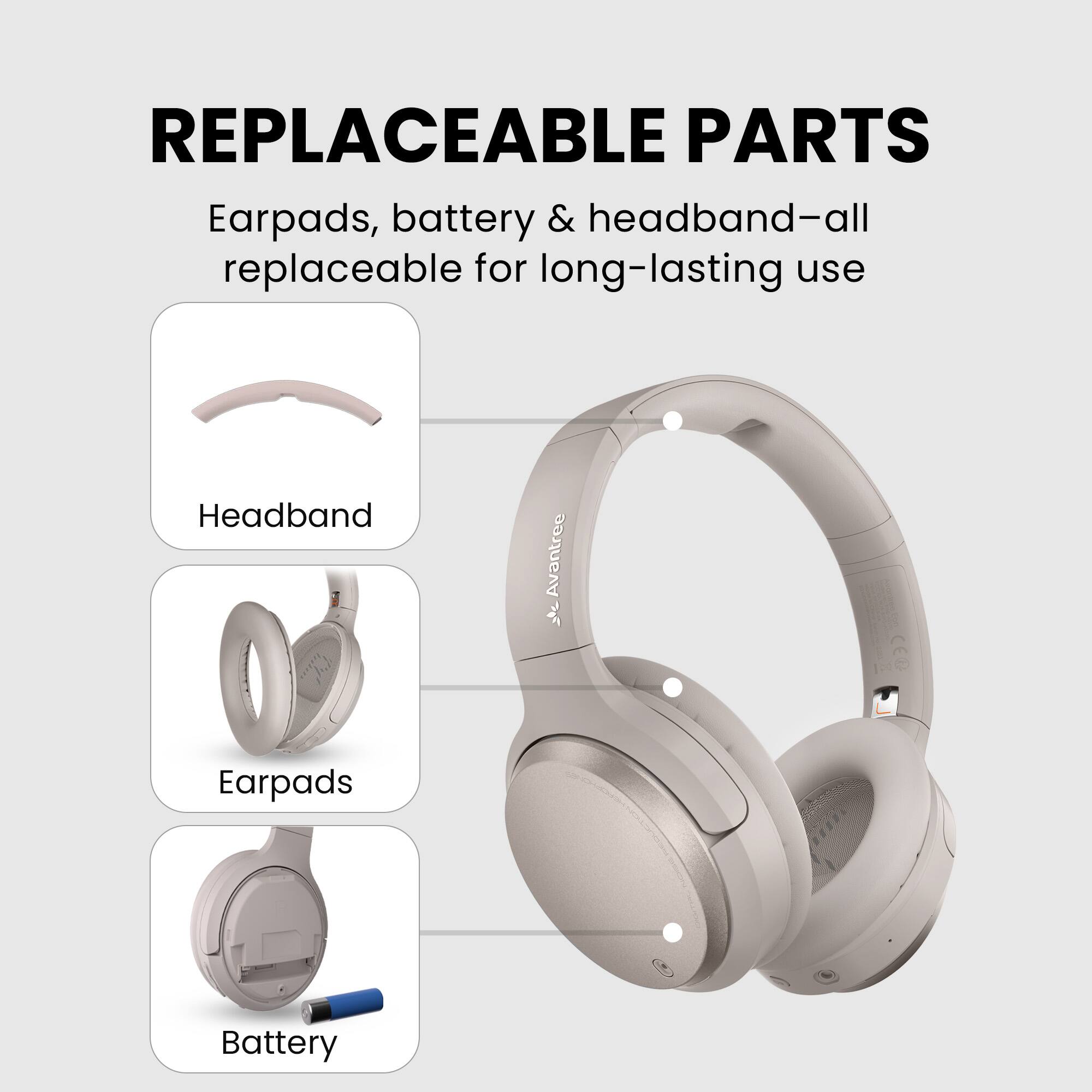 Alt View 1. Avantree - Crescendo Me - Personalized Sound Wireless TV Headphones for Seniors & Hard of Hearing with Hearing Test.