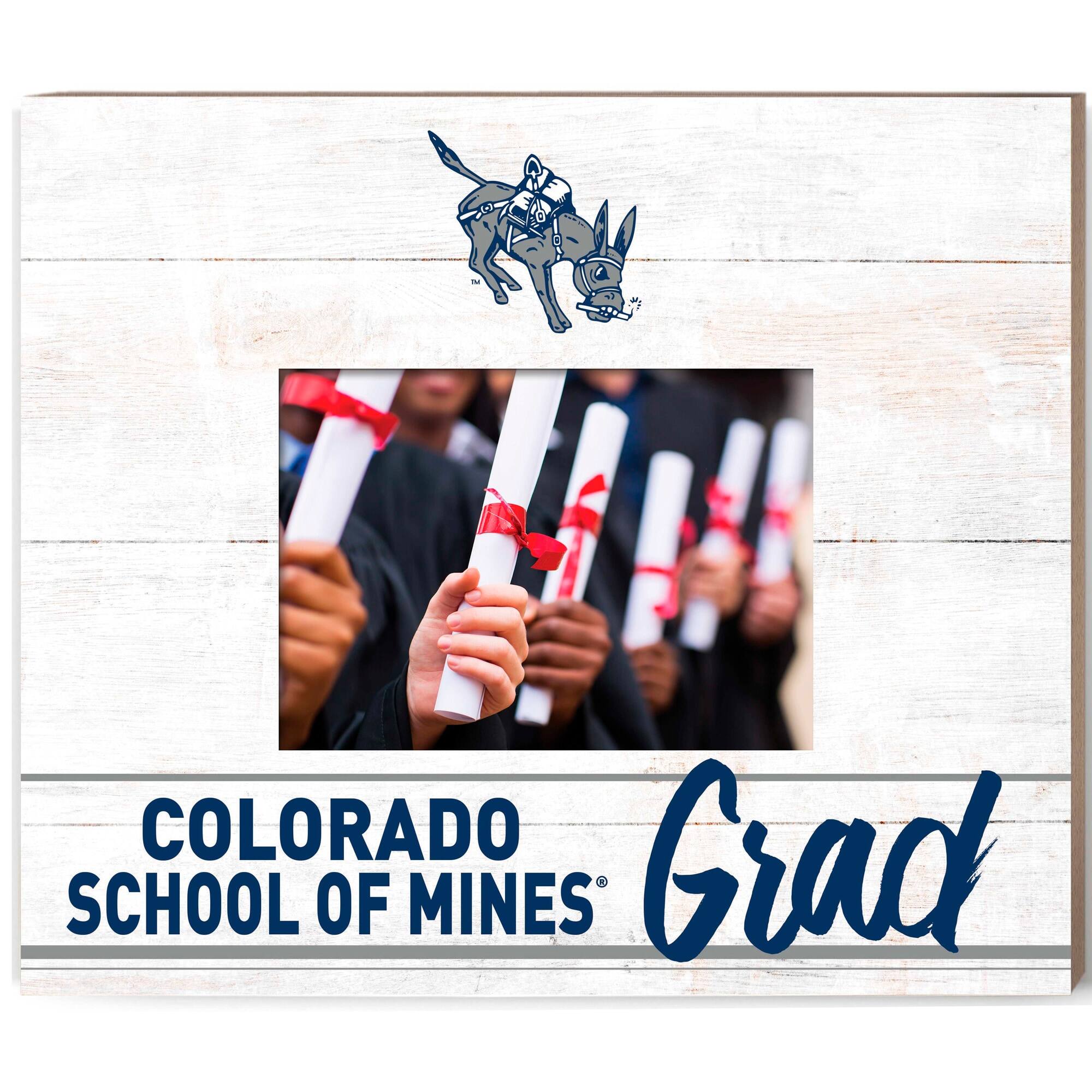 Colorado School of Mines Orediggers 13.5" x 11.5" Grad Frame