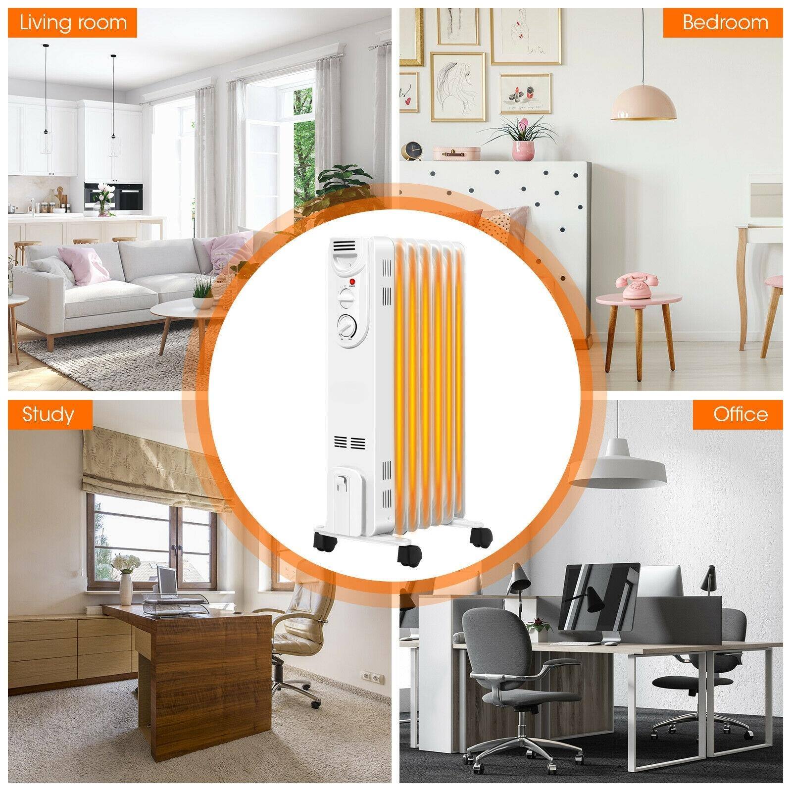 Living room, Bedroom, Study, Office