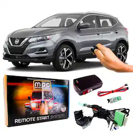 MPC - OEM Activated Remote Start For 2017-2022 Nissan Rogue Sport - Key-to-Start - Black