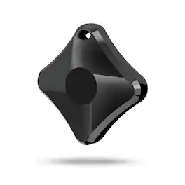Cluzine - Square Anti-Lost Locator Wallet Finder Tracker Anti-Lost Compatible with Apple - Black