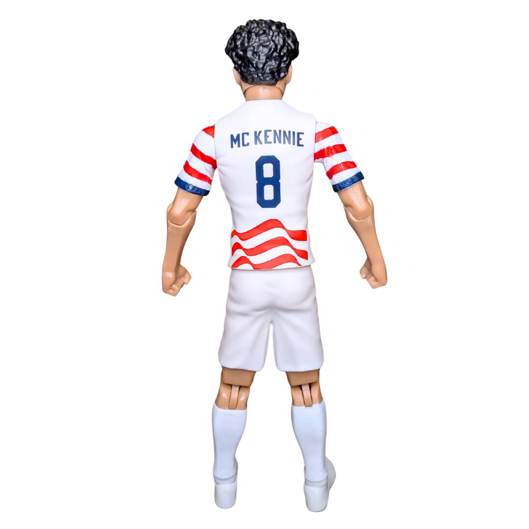 Alt View 4. Banbo Toys - Banbo Toys SOCKERS 2026 USMNT Weston McKennie (Home Jersey) 8" Collectible Soccer Action Figure.