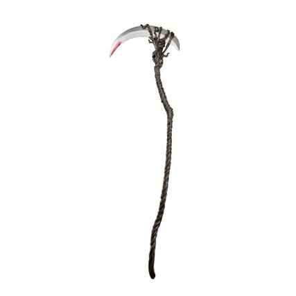 Front. Orion Costumes - Grim Reaper Scythe Costume Accessory - Brown.