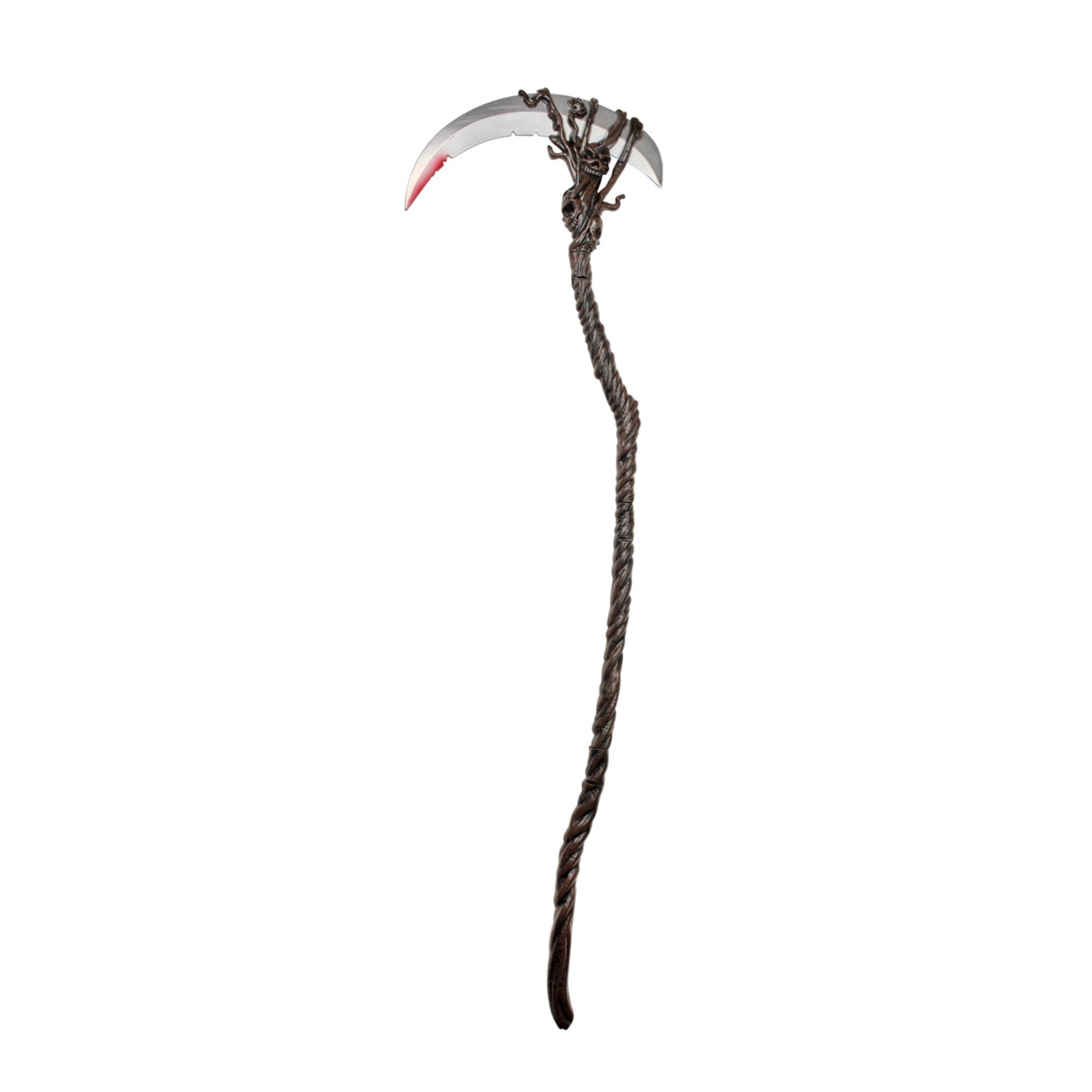 Front. Orion Costumes - Grim Reaper Scythe Costume Accessory - Brown.