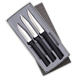 Rada - 3 Piece Paring Knives Galore Set with Gift Box, Handles - Black
