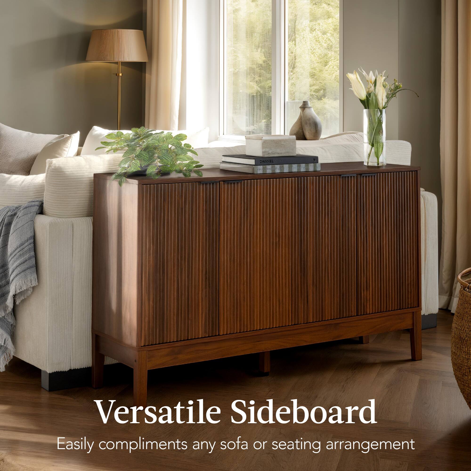 Versatile Sideboard  
Easily compliments any sofa or seating arrangement