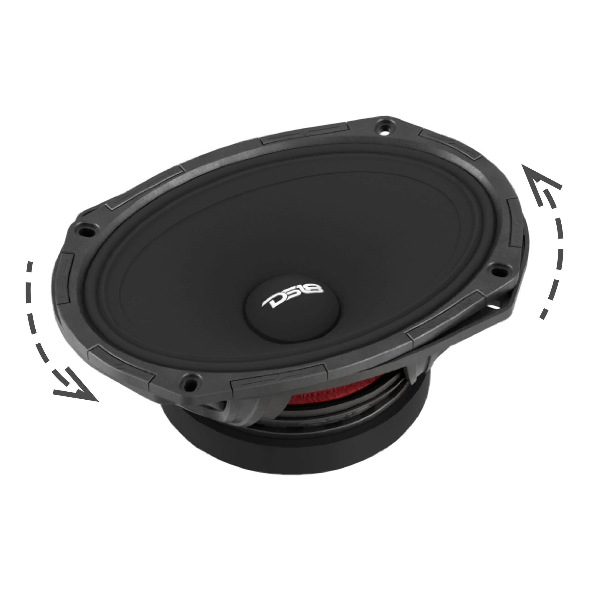 Alt View 2. DS18 Audio - PROJECT360 6x9" Loudspeaker, 300W RMS 4-Ohm.