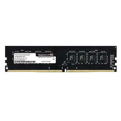Team Group Team Elite 16GB DDR4 3200 (PC4 25600) Desktop Memory Team Group Team Elite 16GB DDR4 3200 (PC4 25600) Desktop Memory