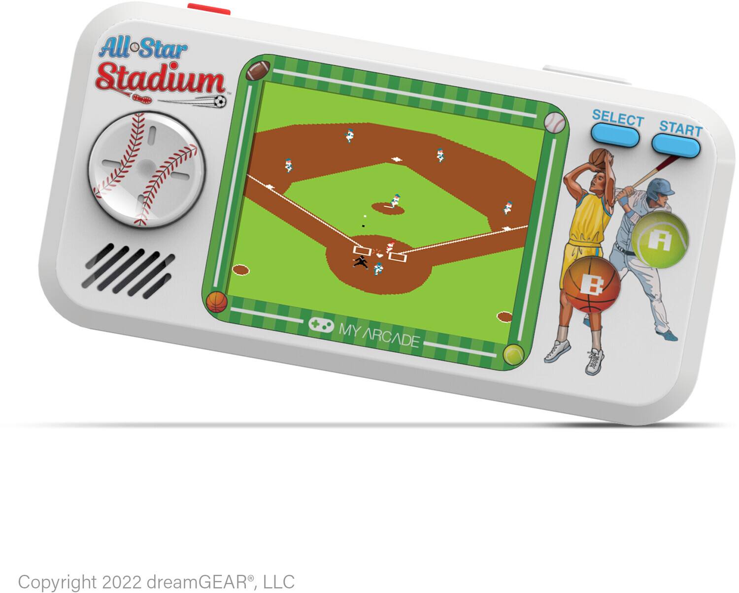 All-Star Stadium  
SELECT START  
A MY ARCADE  
Copyright 2022 dreamGEAR, LLC