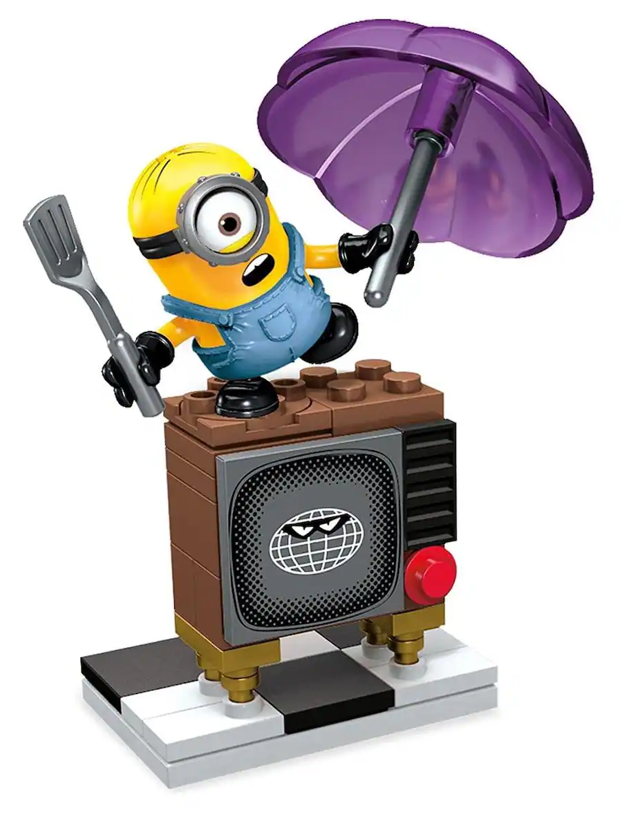 Mega Brands Minions Mega Bloks 37 Piece Construction Set, Silly TV ...