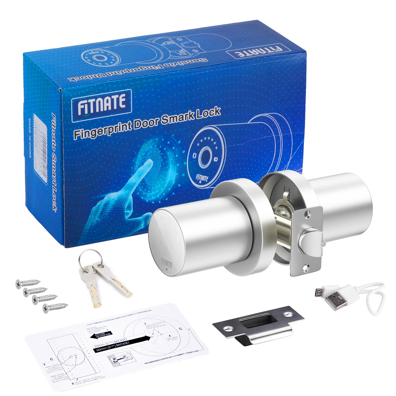 FITNATE Fingerprint Door Smark Lock