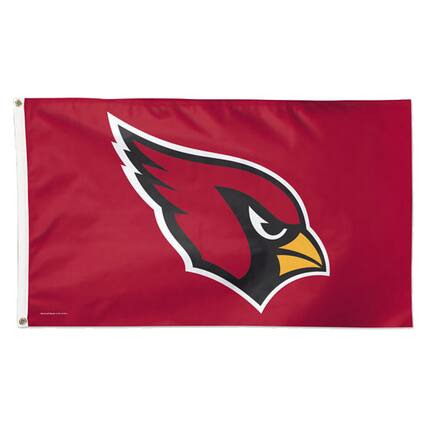 Front. WinCraft - Arizona Cardinals Deluxe 3' x 5' Flag - Multicolor.
