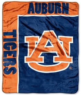 Northwest - Auburn-University - 50x60 School Spirit Royal Plush Raschel Throw Blanket - Multi